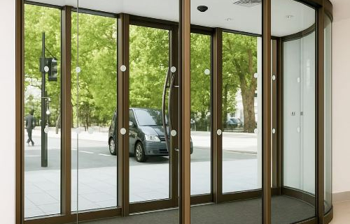 درب اتوماتیک شیشه ای